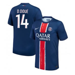 Paris Saint-Germain Desire Doue #14 Hemmatröja 2024-25 Kortärmad